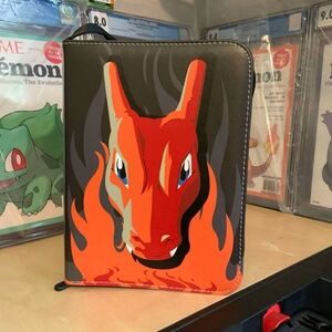 Charizard Themed Tablet Case Binder Pokemon